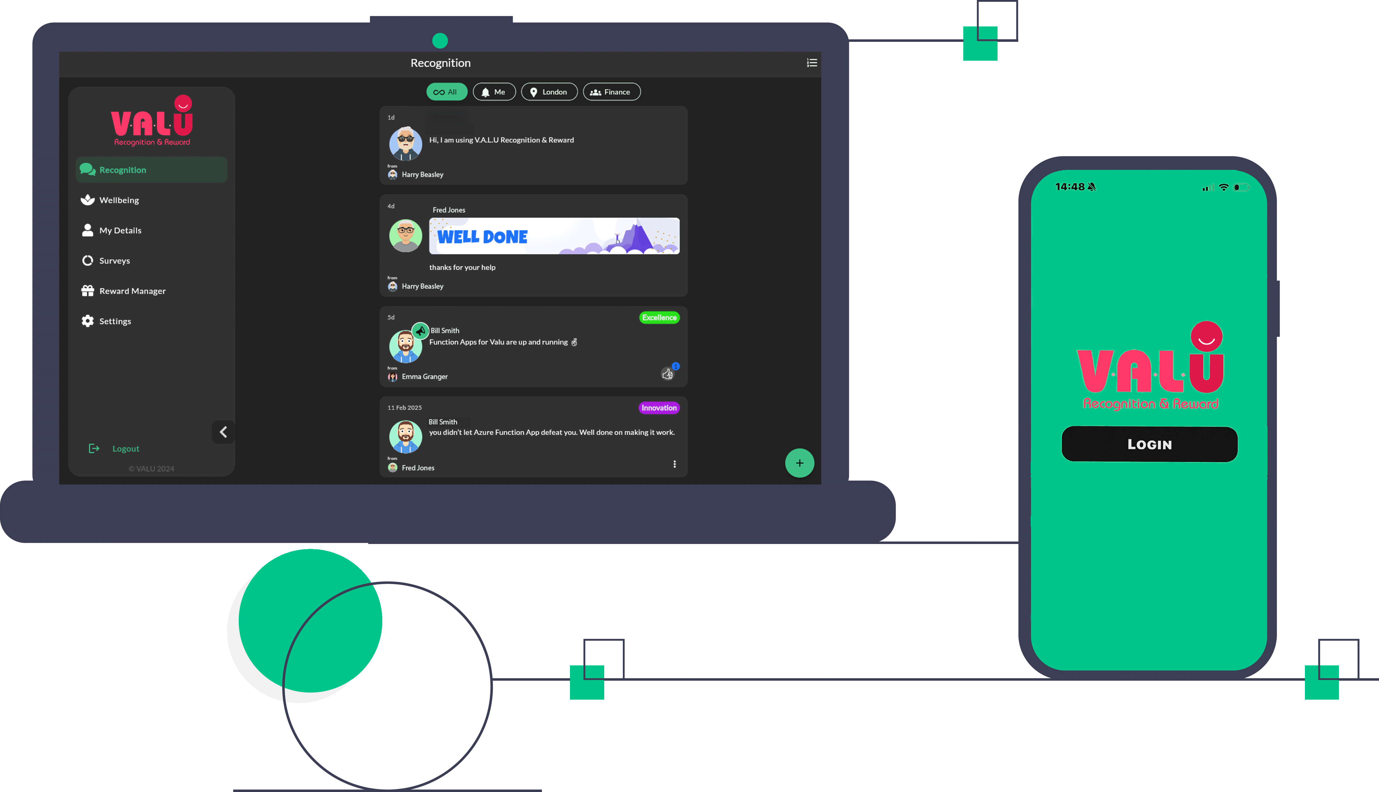 V.A.L.U Web and App